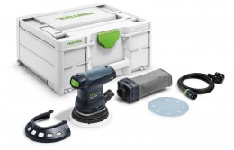 Festool 576066 ETS 125 REQ-Plus GB 240V Eccentric Sander With SYS 3 M 187 Case £379.00